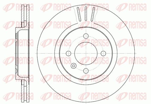 REMSA 6294.10 Brake Disc