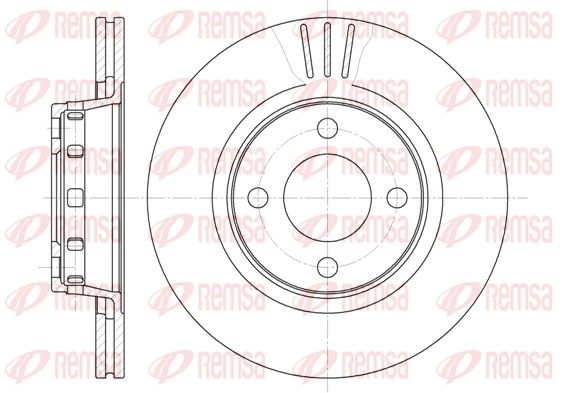 REMSA 6295.10 Brake Disc