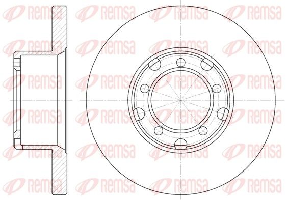REMSA 6296.00 Brake Disc