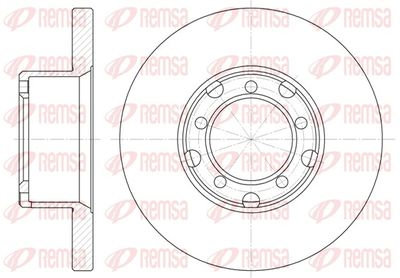 Brake Disc REMSA 6296.00