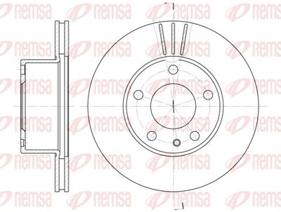 Brake Disc REMSA 6298.10