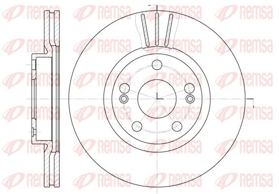 REMSA 6301.10 Brake Disc