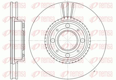 Brake Disc REMSA 6303.10