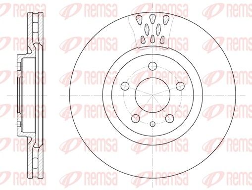 REMSA 6305.10 Brake Disc