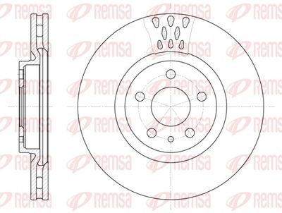 Brake Disc REMSA 6305.10