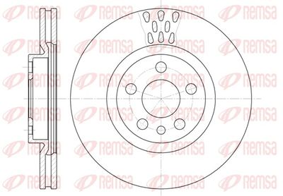 Brake Disc REMSA 6305.11