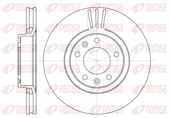 REMSA 6307.10 Brake Disc