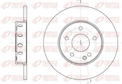 Brake Disc REMSA 6310.00