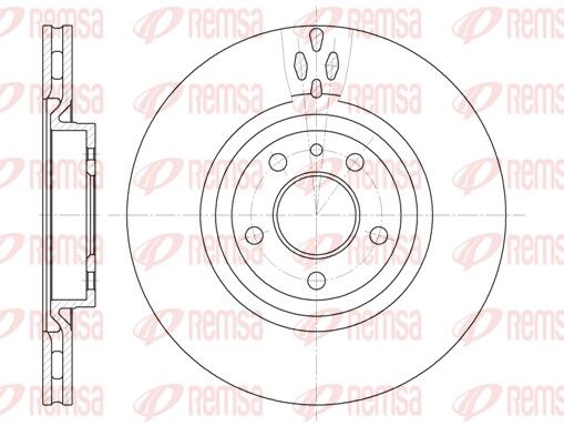 REMSA 6315.11 Brake Disc