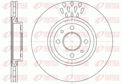 Brake Disc REMSA 6315.10