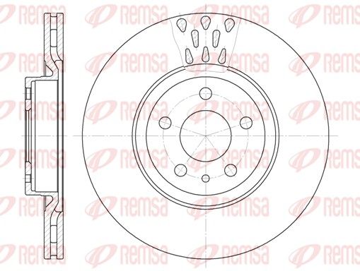 REMSA 6316.10 Brake Disc