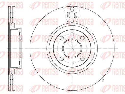 REMSA 6316.11 Brake Disc