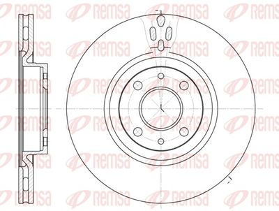 Brake Disc REMSA 6316.11