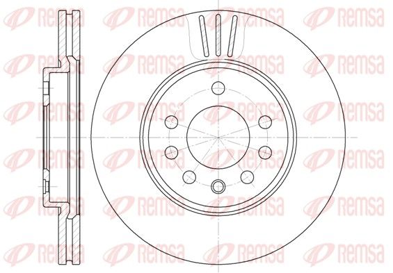 REMSA 6319.10 Brake Disc