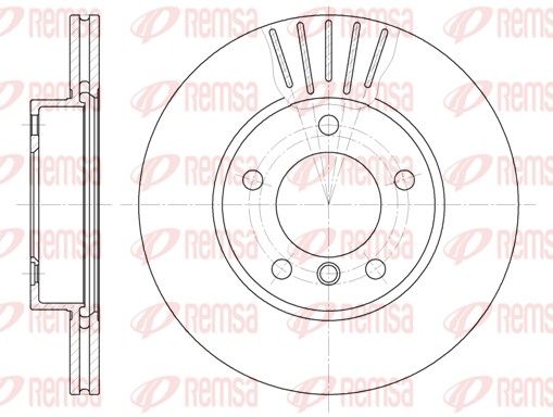 REMSA 6324.10 Brake Disc