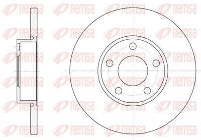 Brake Disc REMSA 6327.00
