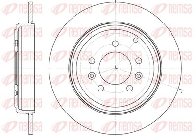 Brake Disc REMSA 6330.00