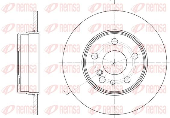 REMSA 6332.00 Brake Disc