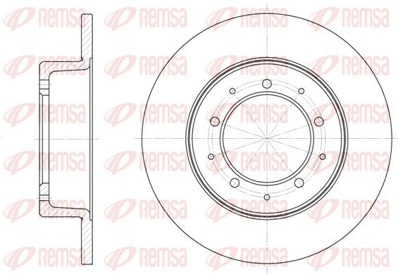 REMSA 6333.00 Brake Disc