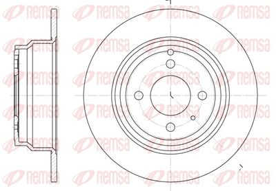 Brake Disc REMSA 6335.00