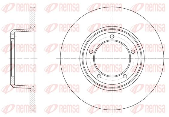 REMSA 6341.00 Brake Disc
