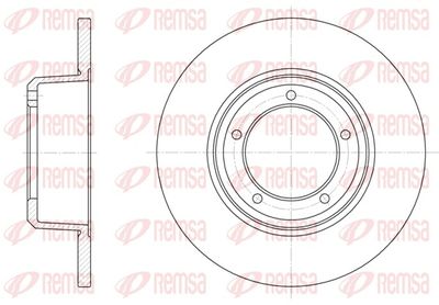 Brake Disc REMSA 6341.00