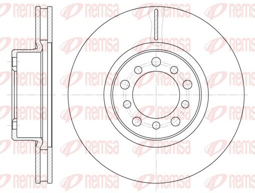 REMSA 6345.10 Brake Disc