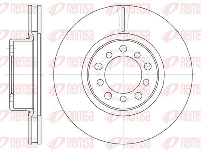 Brake Disc REMSA 6345.10