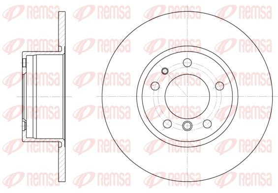 REMSA 6347.00 Brake Disc