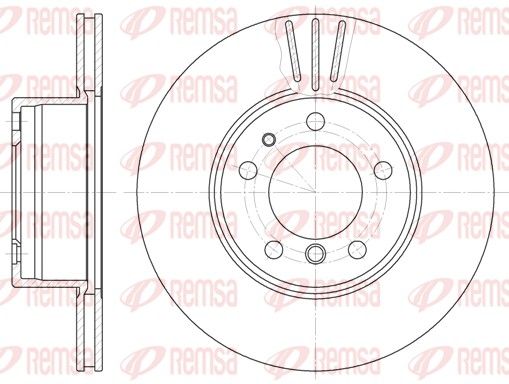 REMSA 6348.10 Brake Disc