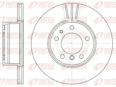 Brake Disc REMSA 6348.10