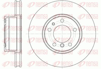 Brake Disc REMSA 6349.10