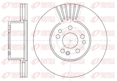 Brake Disc REMSA 6353.10