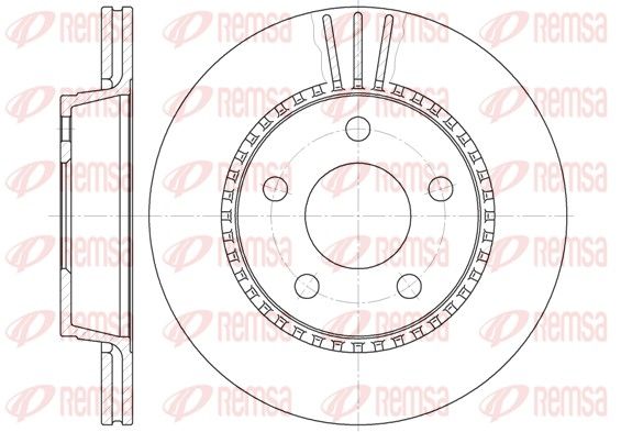 REMSA 6356.10 Brake Disc