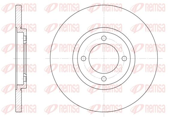 REMSA 6362.00 Brake Disc