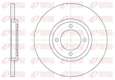 Brake Disc REMSA 6362.00