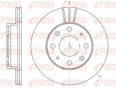 Brake Disc REMSA 6368.10