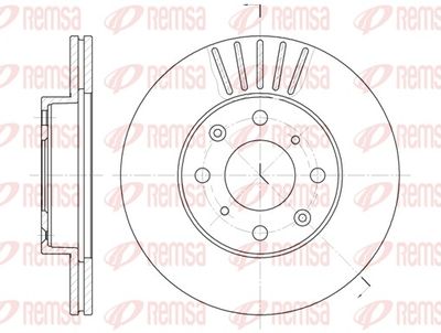 Brake Disc REMSA 6369.10