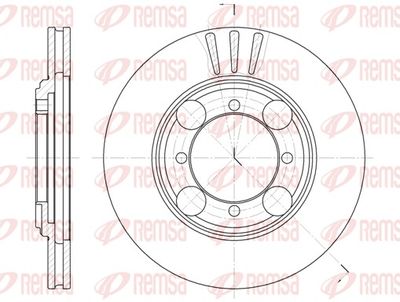 Brake Disc REMSA 6375.10