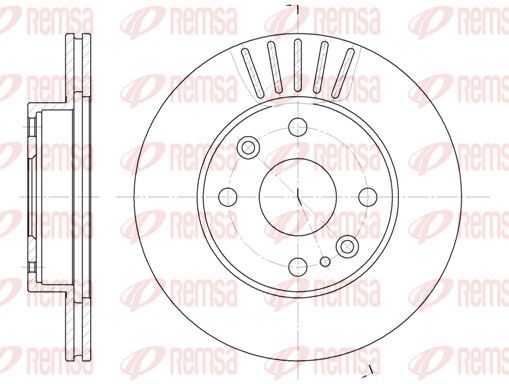 REMSA 6386.10 Brake Disc
