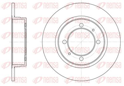 Brake Disc REMSA 6390.00