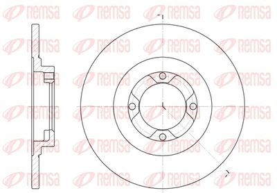 Brake Disc REMSA 6400.00