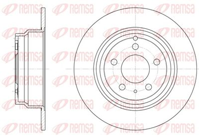 Brake Disc REMSA 6411.00