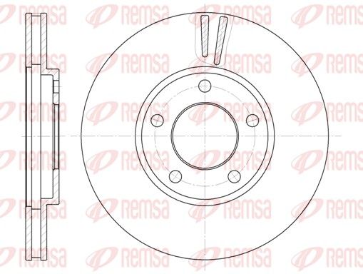 REMSA 6419.10 Brake Disc