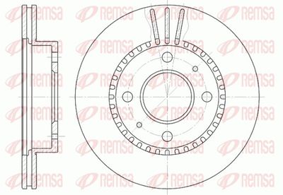 Brake Disc REMSA 6423.10