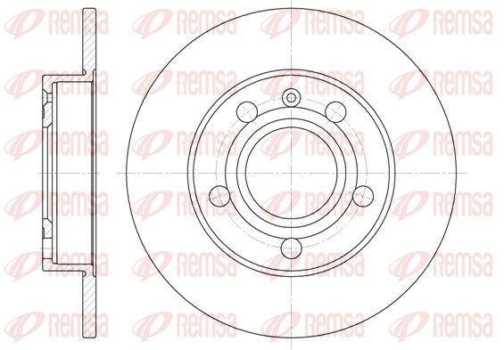 REMSA 6429.00 Brake Disc