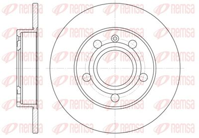 Brake Disc REMSA 6429.00