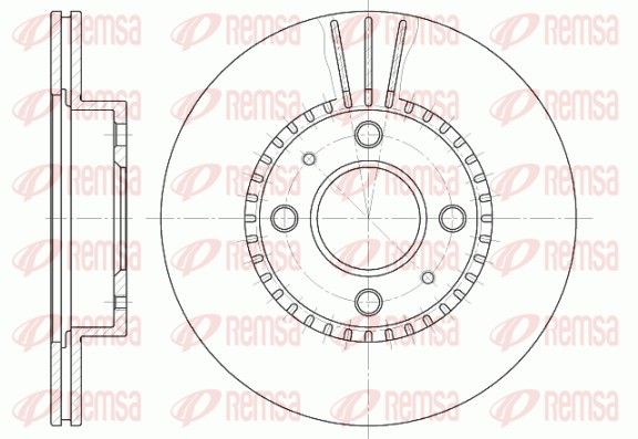 REMSA 6430.10 Brake Disc