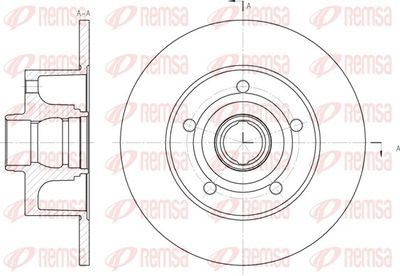 Brake Disc REMSA 6431.00