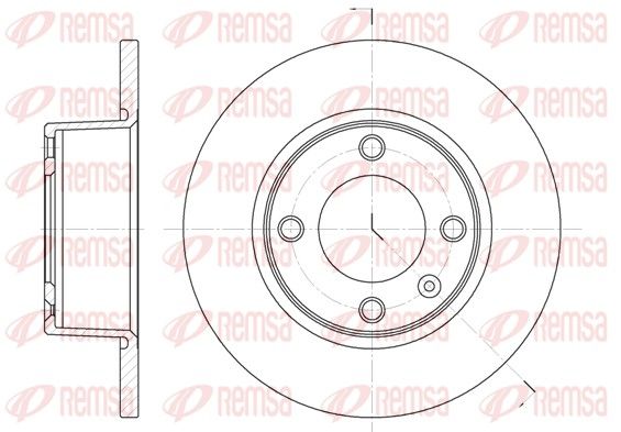 REMSA 6433.00 Brake Disc